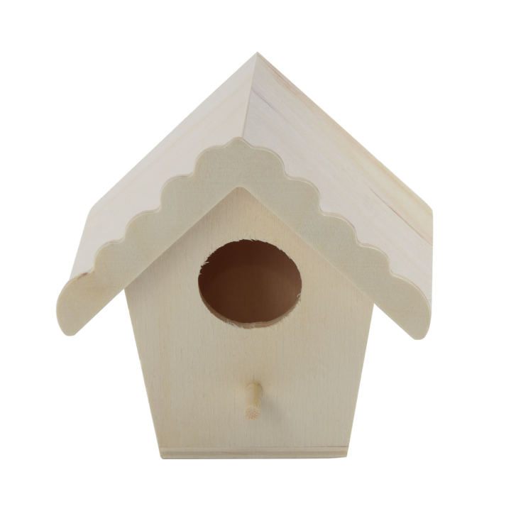 Outdoor Wood Bird Box Nest House Create a Serene Environment for Birds ...