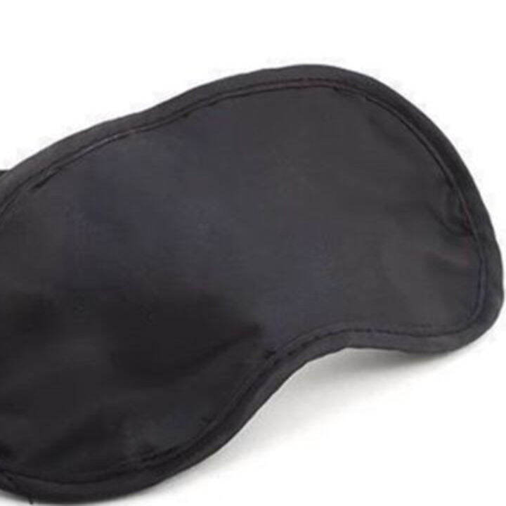 black-soft-comfortable-mask-sleeping-shade-cover-portable-mask-travel-blindfold-eyeshade-v5m5