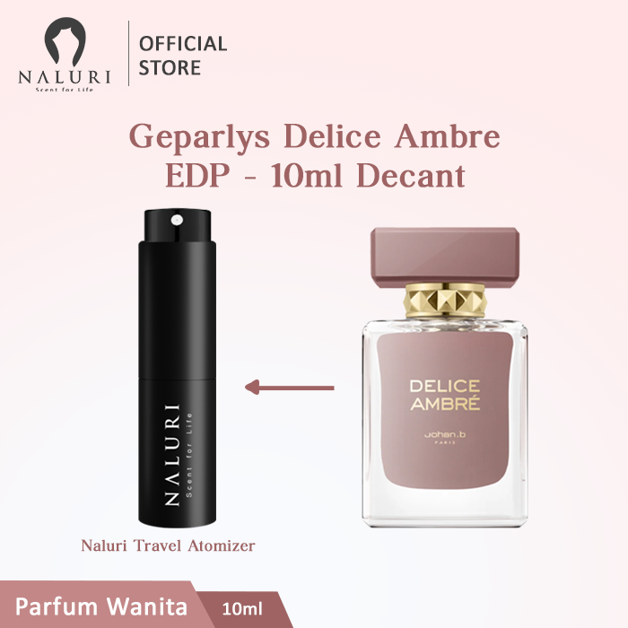 Decant Original Geparlys Johan B. Rich Delice Ambre EDP For Woman 10ml ...