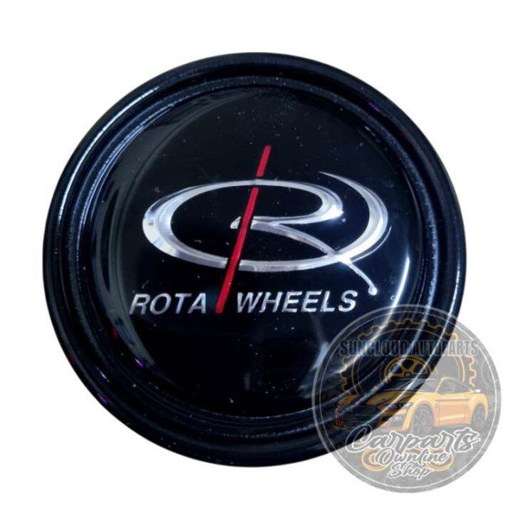 ROTA WHEELS CENTER CAP (ELEVATED) / 1 PIECE Lazada PH