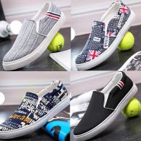 CODiy085671 New Comfortable Breathable Flat Canvas Shoes Anti-slip Wear-resisting Sneakers Pedal Casual Mens Board Shoes Kasut Sukan Student