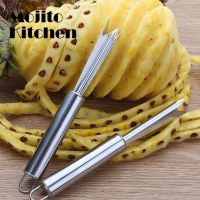 Stainless Steel Pineapple Knife Non-slip Pineapple Peeler Easy Cleaning Pineapple Shovel Fruit Tools Kitchen Tools Graters  Peelers Slicers