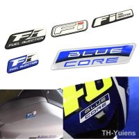 【hot】❏♘  BLUE FI System Logo Reflective Decal Motorcycle Sticker CBR