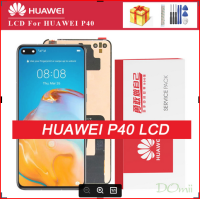 จอ Lcd แบบดั้งเดิมจอ Lcd Digitizer สุดยอด Amoled สำหรับ Huawei P40จอแสดงผลหน้าจอสัมผัส ANA-AN00 ANA-TN00 ANA-NX9อะไหล่ทดแทน