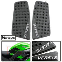 แผ่นสติกเกอร์ติดถังกันลื่นแผ่นที่ยึดเข่าแก๊สสำหรับ Kawasaki Vertys 650 VERSYS650 2015-2017