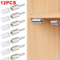 12/1Pcs Cross Self-tapping Screw With Rubber Cabinet Board Screw Partition Bracket DIY Wardrobe Cabinet Glass Partition Nails