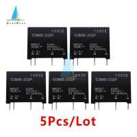 5ชิ้น/ล็อต5V 12V 24V Dc-Ac โซลิดสเตทรีเลย์โมดูล G3mb-202p Pcb Ssr Ac 240V 2a Snubber สวิตช์รีเลย์วงจร