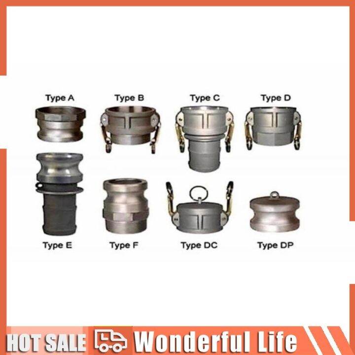 Aluminum Camlock all types A B C D E F DC DP 3/4 to 4 Lazada PH