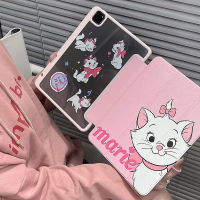 ⭐24 ชั่วโมงส่ง⭐ ลูกแมว marie cute cat เคส for iPad 10.2 Gen10 9 8 2022 เคสไอแพด 2021 Air4 5 10.9 11pro Case น่ารัก