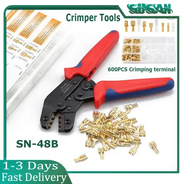 Wire Rope Crimping Tool Wire Rope Swager Crimpers Fishing Plier with Crimp  Sleeves Kit 