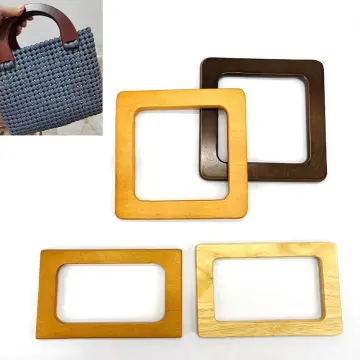 Bag Strap Accessory Leather Braid Rope Shoulder Handbag Handle Hook Buckles  2Pcs