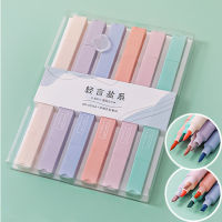 Color Pastel Marker Pens Child Korean Stationery Eye Protection Highlighter Colored Graffiti Markers for School Supplies 2022-Yuerek