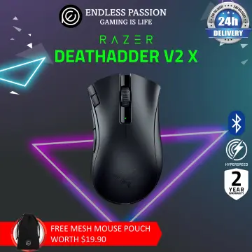 Wireless Ergonomic Gaming Mouse - Razer DeathAdder V2 X Hyperspeed