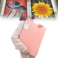 △ New A3 30 Pages Diamond Painting Storage File Folder Transparent Album Book Cover Large Photo Album Book Diamond Painting Holder