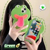 Frog Tongue เคสไอโฟนเหมาะสำหรับ14 Pro Max 13 Pro Max 12 iPhone 11 Pro Max X Max XR 7 8 Plus เคสซิลิโคนนิ่ม