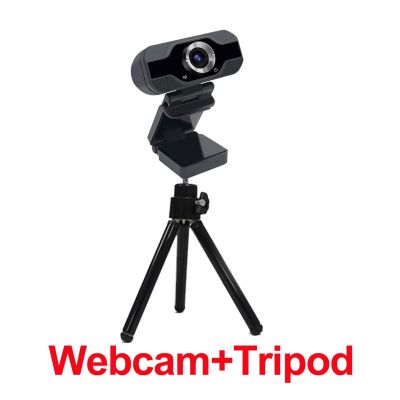 ✟ Webcam 1080P Full HD Web Camera with Tripod USB Camera Webcam for PC computer Laptop Notebook Mini Camera for YouTube Skype