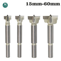 1pcs 15mm-60mm tips Woodworking tools Hole Saw Cutter Hinge Boring drill bits Round Shank Tungsten Carbide Cutter