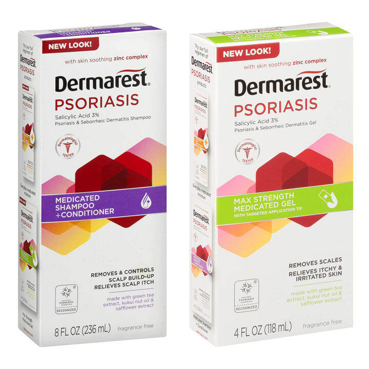 [ iiMONO ] Dermarest Psoriasis Shampoo and Conditioner Treatment Gel