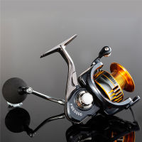 Outdoor Fishing Reels Spinning 17+1 Bearings FBE 2000-7000 Metal Reel Max Drag 8-10Kg Carp Fishing Reels Tackle