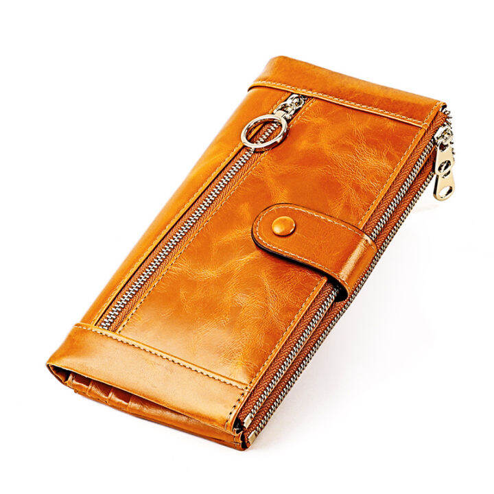 top-cchappy-genuine-leather-wallet-clutch-mobile-phone-bag-for-women-large-capacity-card-holder