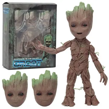 Marvel Action Figure Guardians of The Galaxy Groot Joints Movable Figure  Model Ornament Toys Children Birthday Gifts