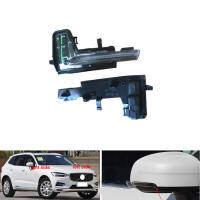 สำหรับ Volvo XC60 2018-2022 / XC90 2015-2022อุปกรณ์เสริมรถยนต์กระจกมองหลังสัญญาณไฟเลี้ยวโคมไฟกระจกข้างรถด้านนอก