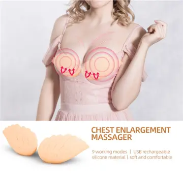 Breast Lift Massager Bra Vibration Enlargement Chest Enhancer