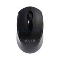 WIRELESS MOUSE AULA AM205 BLACK