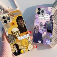 [Haojia เคสโทรศัพท์} เท่ๆ Graham Hannibal Mikkelsen เคสโทรศัพท์สำหรับ iPhone XR X XS Max 14 13 Pro 11 12 Mini 6 7 8 Plus SE 2020เคสลายพิมพ์