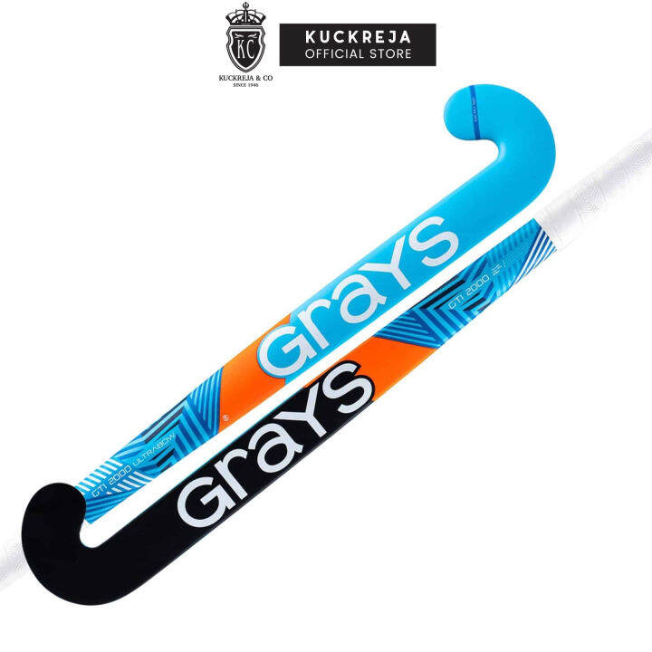 Grays GTI 2000 Ultrabow Indoor Composite Stick - Fluo Blue | Lazada