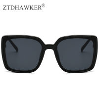 2021 New Retro Large Frame Square Womens Sunglasses Personality Fashion Round Face Street Shot Sexy Temperament Glasses