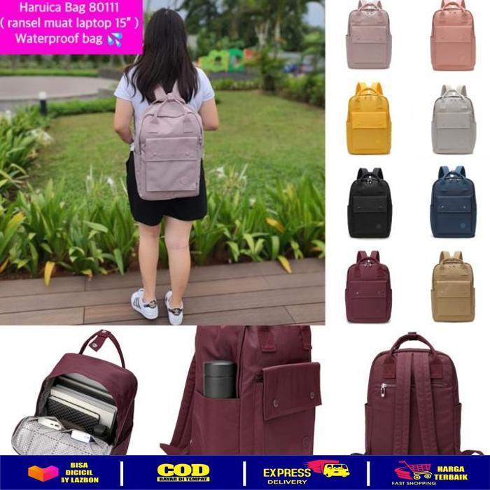 HARUICA BAG 80112 - Ransel Wanita - Backpack Wanita - Tas sekolah