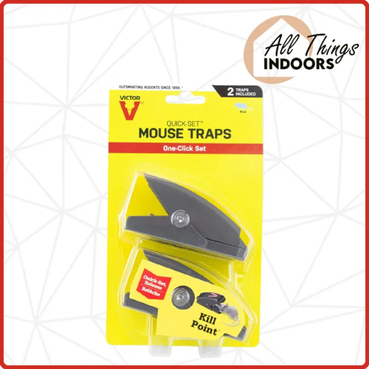 Victor Quick-Set Mouse Trap, M137 | Lazada PH