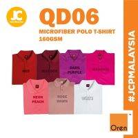 เสื้อโปโลสำหรับผู้ชาย JCP X OREN ขายดีที่สุด Polo เสื้อยืดแห้งเร็ว QD06ชุดกีฬาสำหรับหลายเพศไมโครไฟเบอร์ทรงพอดีเท่ห์กลุ่ม QD06โปโล D