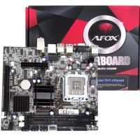 MAINBOARD AFOX IG41-MA7 (775) Socket 775 Chipset Intel G41 / Intel ICH7 Supports Intel® Core™ 2 Duo