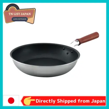 Shimomura Frying Pan, Double-Baked Iron, IH Compatible