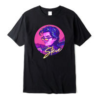 New  Zeguuer Stranger Things Steve Harrington Streetwear Fashion Print Men T Shirt Birthday Gift Valentines Day Gift แฟชั่นแขนสั้นผ้าฝ้าย