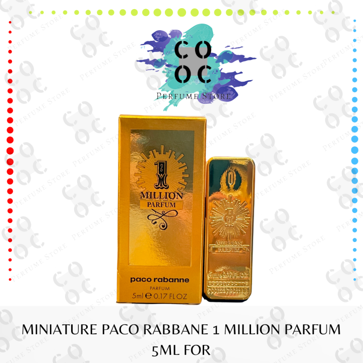 Miniature Paco Rabanne 1 Million Parfum 5ml Lazada Indonesia 3872