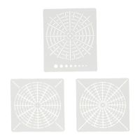 Mandala Template Dot Painting Tool Point Hollow Template Stone Painted Handicraft  Drawing Stencils Auxiliary DIY Tool Rulers  Stencils