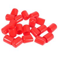 Rubber End Caps ID PVC Round Tube Bolt Cap Cover Screw Thread Protectors