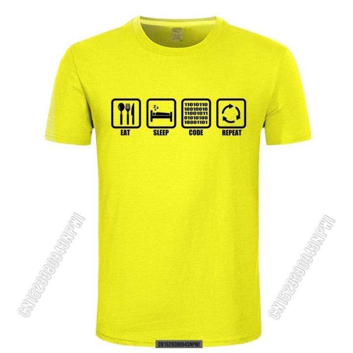 clothing-eat-sleep-code-repeat-gift-for-geek-programmer-hacker-t-shirt-tshirt-men-cotton-stylish-chic-t-shirt-top-camiseta