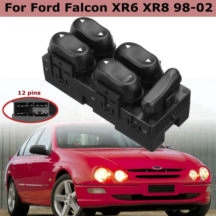 12 Pins Electric Power Window Switch Replacement ABS Plastic For Ford