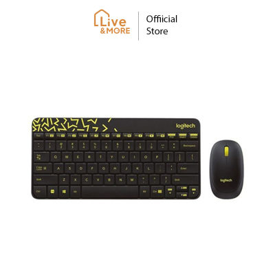 Logitech โลจิเทค Wireless Keyboard+Mouse Combo รุ่น MK240