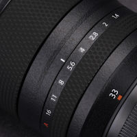 สำหรับฟูจิ Fujifilm XF 33มิลลิเมตร F1.4 R LM WR ป้องกันรอยขีดข่วนกล้องเลนส์สติ๊กเกอร์เสื้อห่อฟิล์มป้องกันร่างกายป้องกันผิวปก