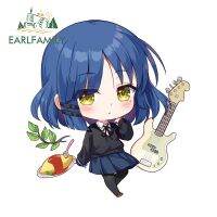 EARLFAMILY 13Cm X 12.1Cm Bocchi The Rock การ์ตูนสติกเกอร์ติดรถน่ารักๆสติกเกอร์ท้ายรถมอเตอร์ไซค์พันรถด้วยไวนิลป้องกันรอยขีดข่วน