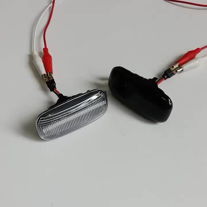 Side Marker Light Dynamic LED Turn Signal Flashing Indicator For Audi