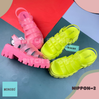 Monobo รองเท้ารัดข้อผู้หญิงส้นสูง 2 นิ้ว รุ่น NIPPON 2 (5-8)