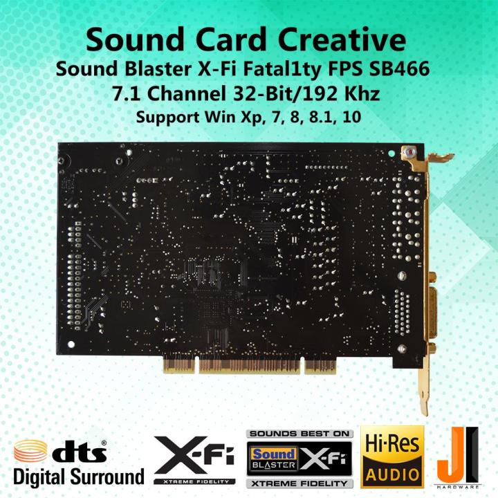 sound-card-creative-sound-blaster-x-fi-fatal1ty-fps-sb0466-7-1-channel-pci-มือสอง