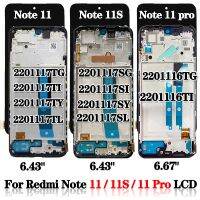 AAA + สำหรับ Redmi Note 11 11S LCD พร้อมหน้าจอสัมผัส2201117TG 2201117TI จอแสดงผล2201117SG สำหรับ Xiaomi Redmi Note Redmi Note 2201116TG LCD 11 Pro