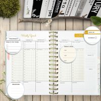 [Hagoya Stationery Stor] 2022 88หน้า A5 Agenda Planner Notebook Diary Weekly Monthly Planner Schedules Organizer โน้ตบุ๊คสำหรับเครื่องเขียนโรงเรียน Officer